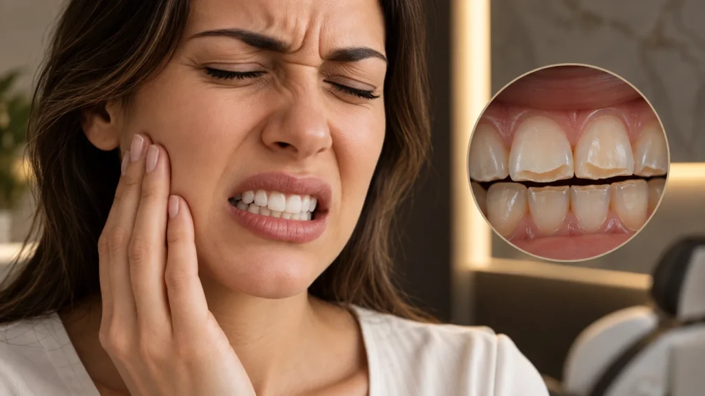 Placa oclusal para tratamento de bruxismo em clínica odontológica de Ipanema